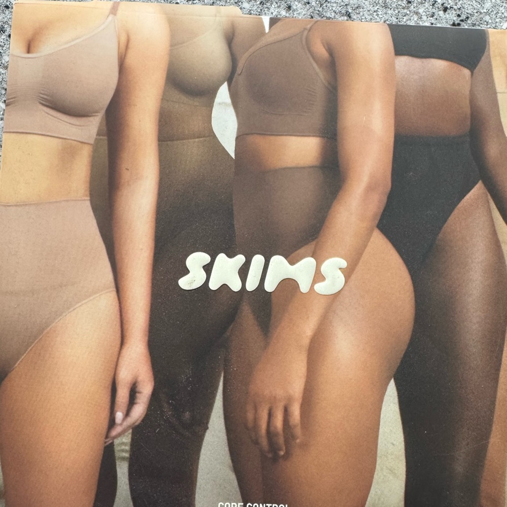 SKIMS High Waist Brief in Brown